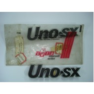 Emblema Uno-Sx Pl&aacute;stico