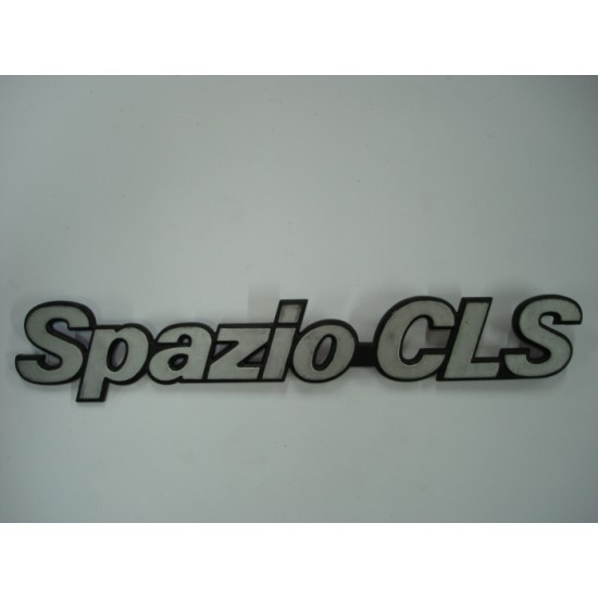 Emblema Spazio - Cls Pl&aacute;stico
