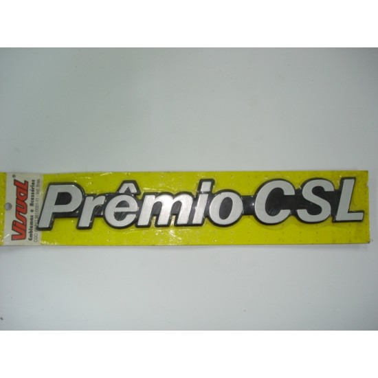 Emblema Pr&ecirc;mio - CSL Pl&aacute;stico
