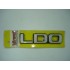 Emblema LDO Pl&aacute;stico