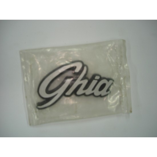 Emblema Ghia Plástico