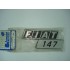 Emblema Fiat 147 Pl&aacute;stico