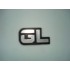 Emblema GL Pl&aacute;stico