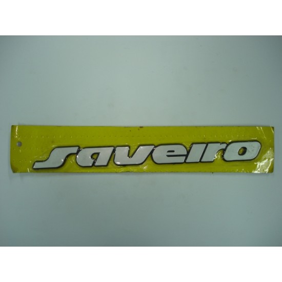 Emblema Saveiro Pl&aacute;stico