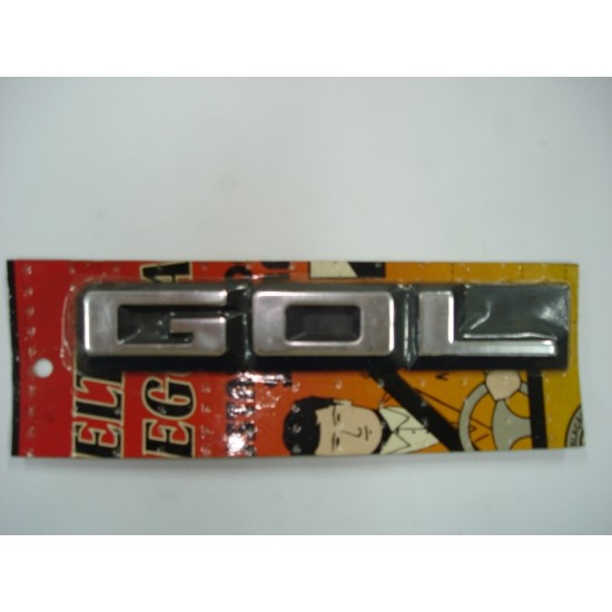 Emblema Gol Pl&aacute;stico
