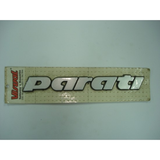 Emblema Parati Pl&aacute;stico