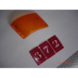 Lente Lanterna Dianteira Le Europa Spazio Ambar Arteb