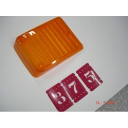 Lente Lanterna Dianteira Ld Kombi Clipper 75 Ambar