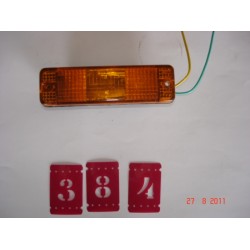 Lanterna Dianteira Sinaleira Brasilia 78 Gol Saveiro Variant II Passat 82/84 Ambar Cofran