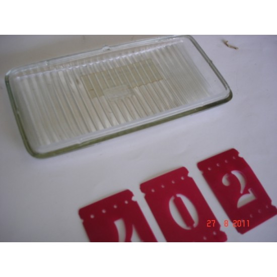 Vidro Farol Auxiliar Neblina - Eurosserra 17X8,5 Cm