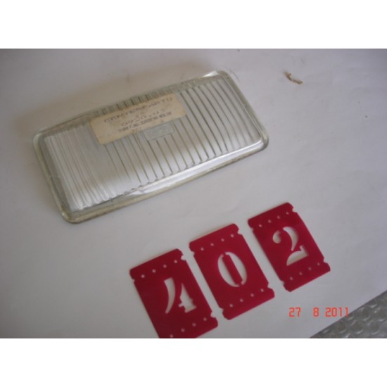 Vidro Farol Auxiliar Neblina - Eurosserra 17X8,5 Cm