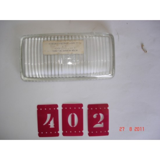Vidro Farol Auxiliar Neblina - Eurosserra 17X8,5 Cm