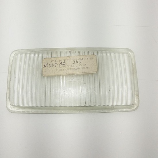 Vidro Farol Auxiliar Neblina - Eurosserra 17X8,5 Cm
