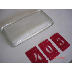 Vidro Farol Auxiliar Neblina - Eurosserra 17X8,5 Cm