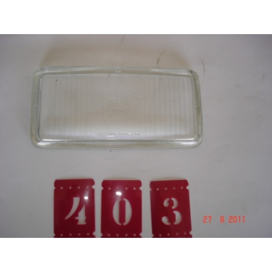 Vidro Farol Auxiliar Neblina - Eurosserra 17X8,5 Cm