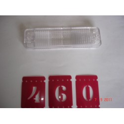 Lente Lanterna Dianteira Brasília 78/ Gol Saveiro Variant II Passat 82/84 Cristal Godks