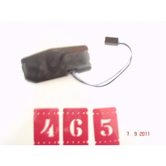 Tampa Lanterna Dianteira Ld Uno 91 Preto Godks