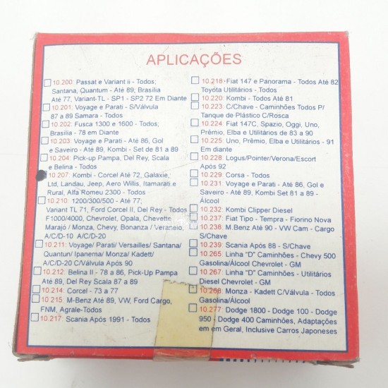 Tampa Combust&iacute;vel Kombi, Galaxie, Rural, Corcel /72